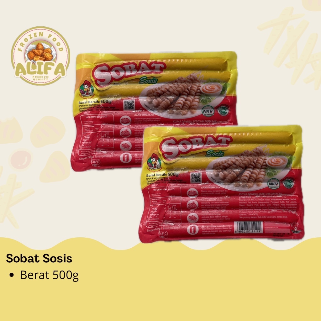 

Sobat Sosis Berat 500 GRAM