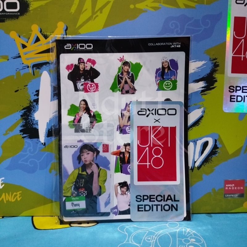 Photocard Axioo X JKT48 Fiony