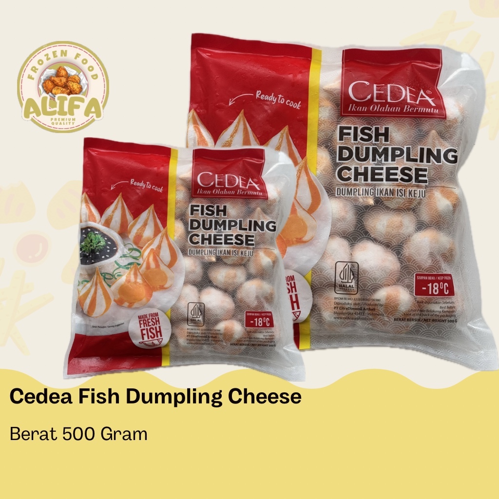 

Cedea Fish Dumpling Cheese/Cedea Fish Dumpling Chicken 500/200 gr