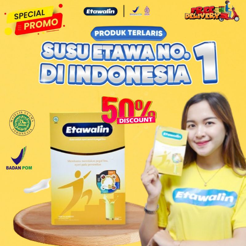 

ETAWALIN susu kambing etawa Solusi Asam Urat Pegel Linu Nyeri Sendi Original