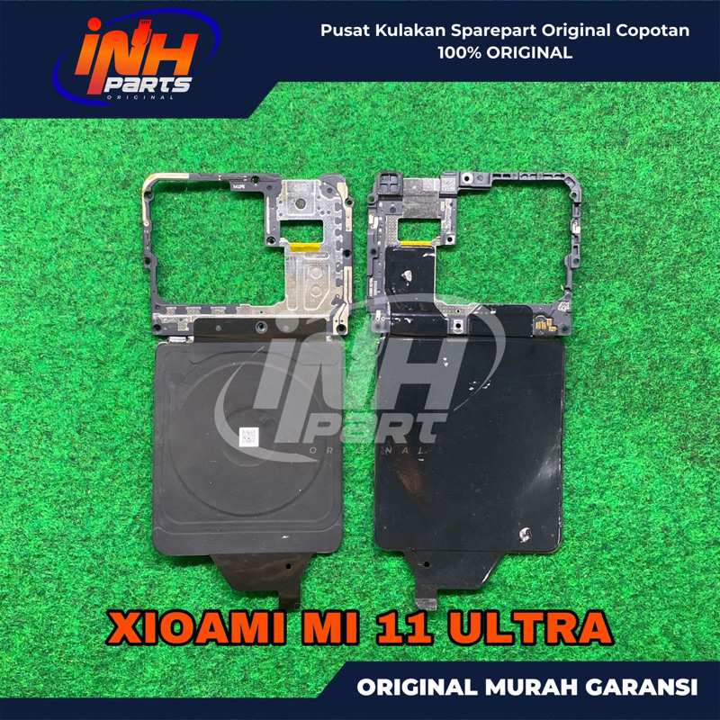 [INH PARTS] COVER TUTUP MESIN ATAS PENGUAT GPS DAN WIFI STABIL SET NFC XIAOMI MI11 ULTRA / MI 11 ULT