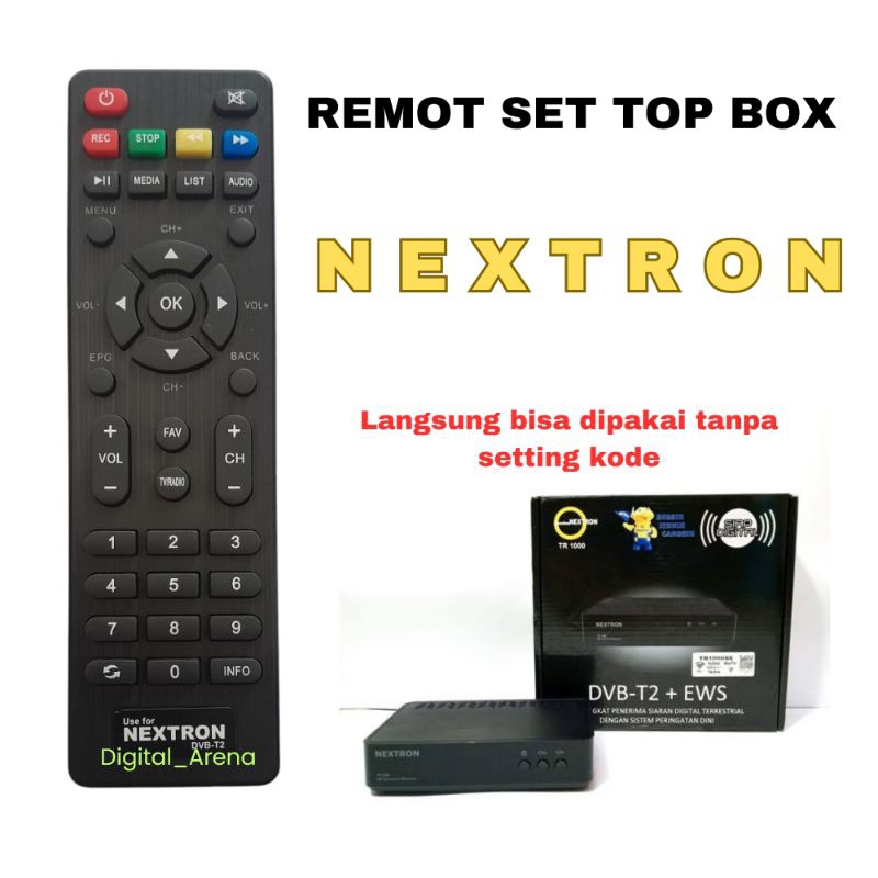 REMOT SET TOP BOX NEXTRON