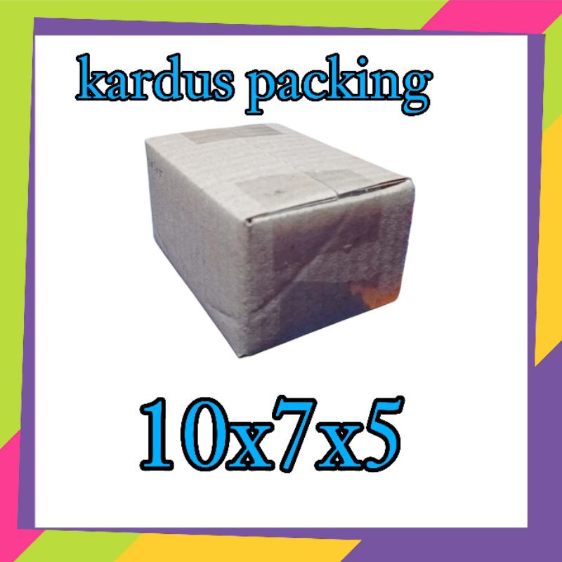 

kardus packing UK 10x7x5 kardus kecil kardus besar