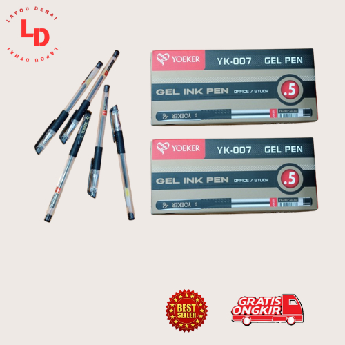 

Pena Gel Cair YOEKER YK 007 0.5 mm (1 Pcs)