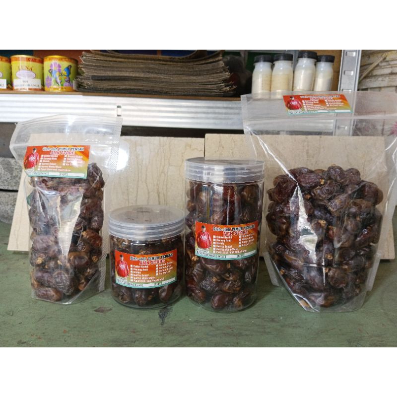 

kurma Madinah - kurma khalas premium kemasan toples plastik