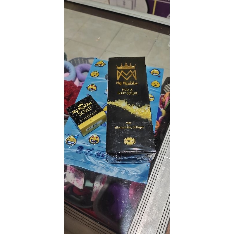 Face & Body serum My Mozza free sabun My Mozza