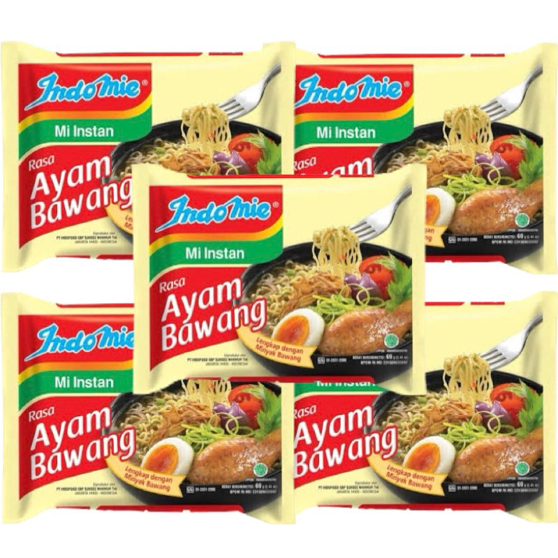 

Indomie Rasa Ayam Bawang 5 Pcs