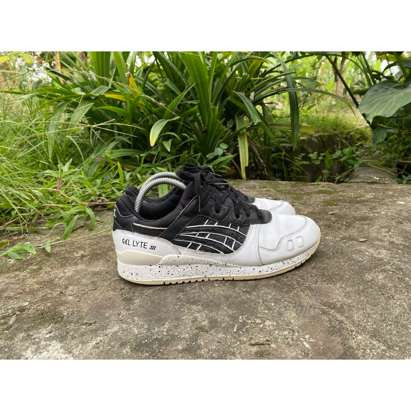 asics gel lyte 3 black white