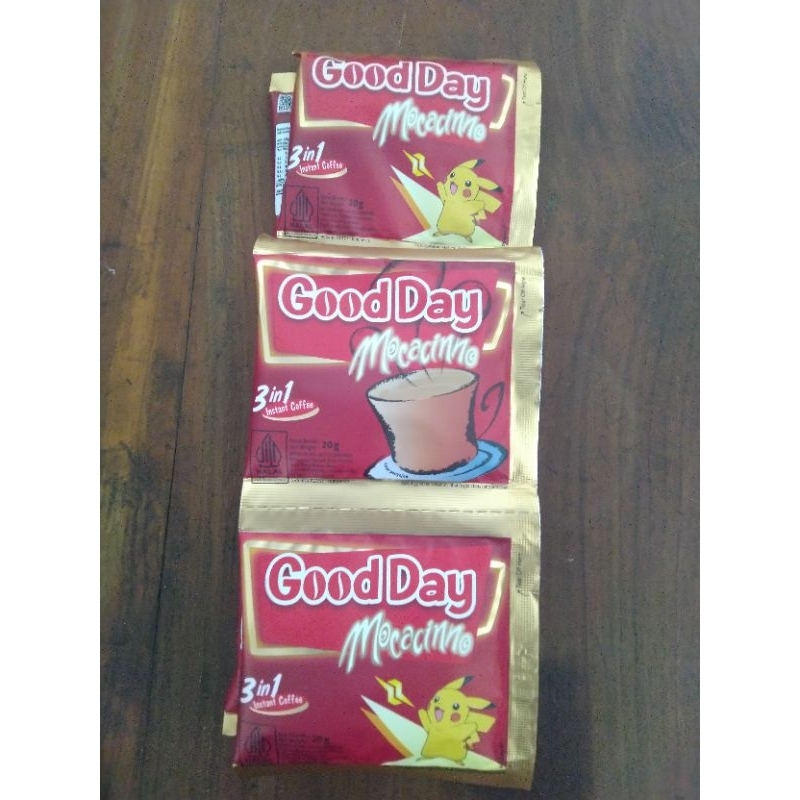 

Kopi Goodday Moccacino 1 renceng 10 sachet