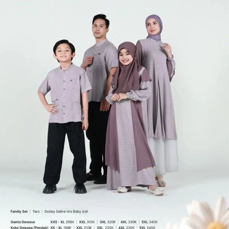 Cellin Gamis Dewasa Taro