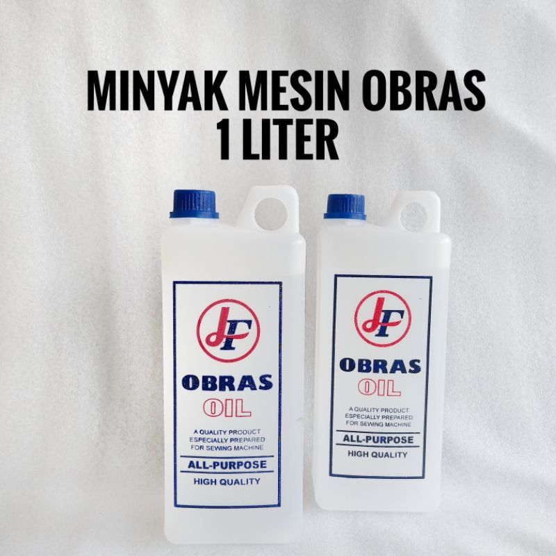 Minyak Pelumas Mesin Jahit /  Oli Mesin Jahit OBRAS / 1 liter