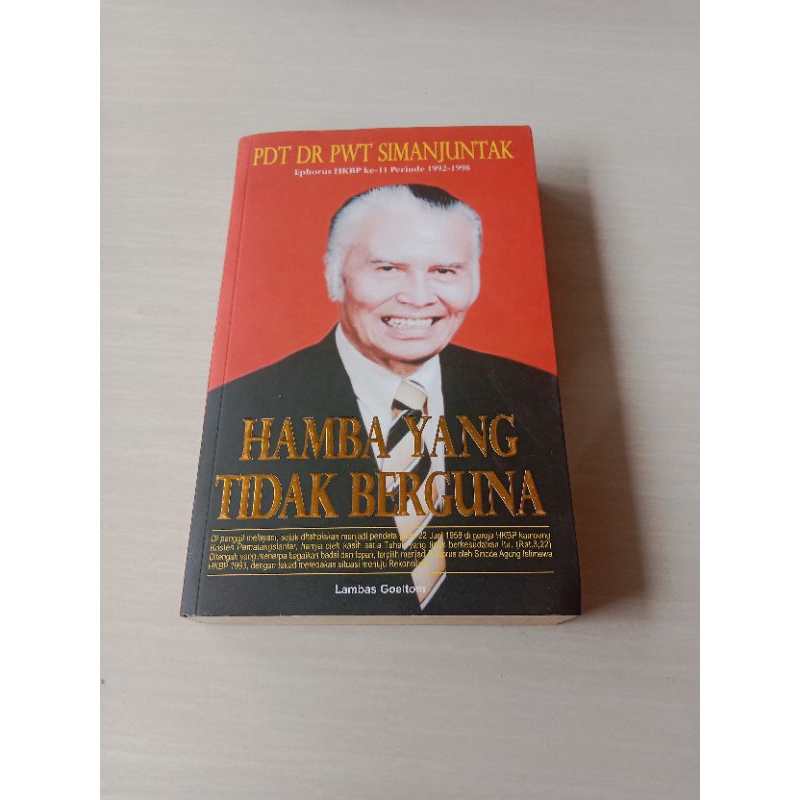 PDT DR PWT SIMANJUNTAK -HAMBA YANG TIDAK BERGUNA