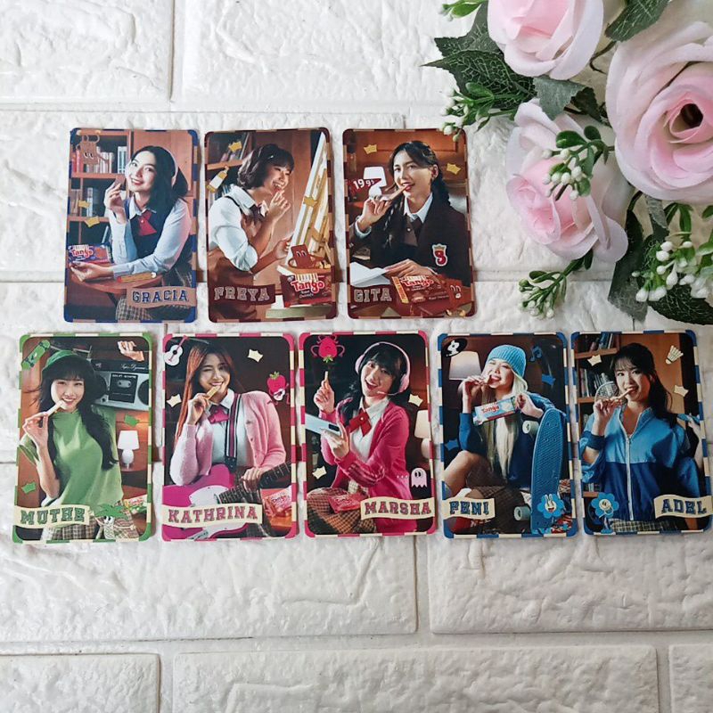 PHOTOCARD JKT48 x TANGO OFFICIAL LIMITED EDITION (100% ORIGINAL)