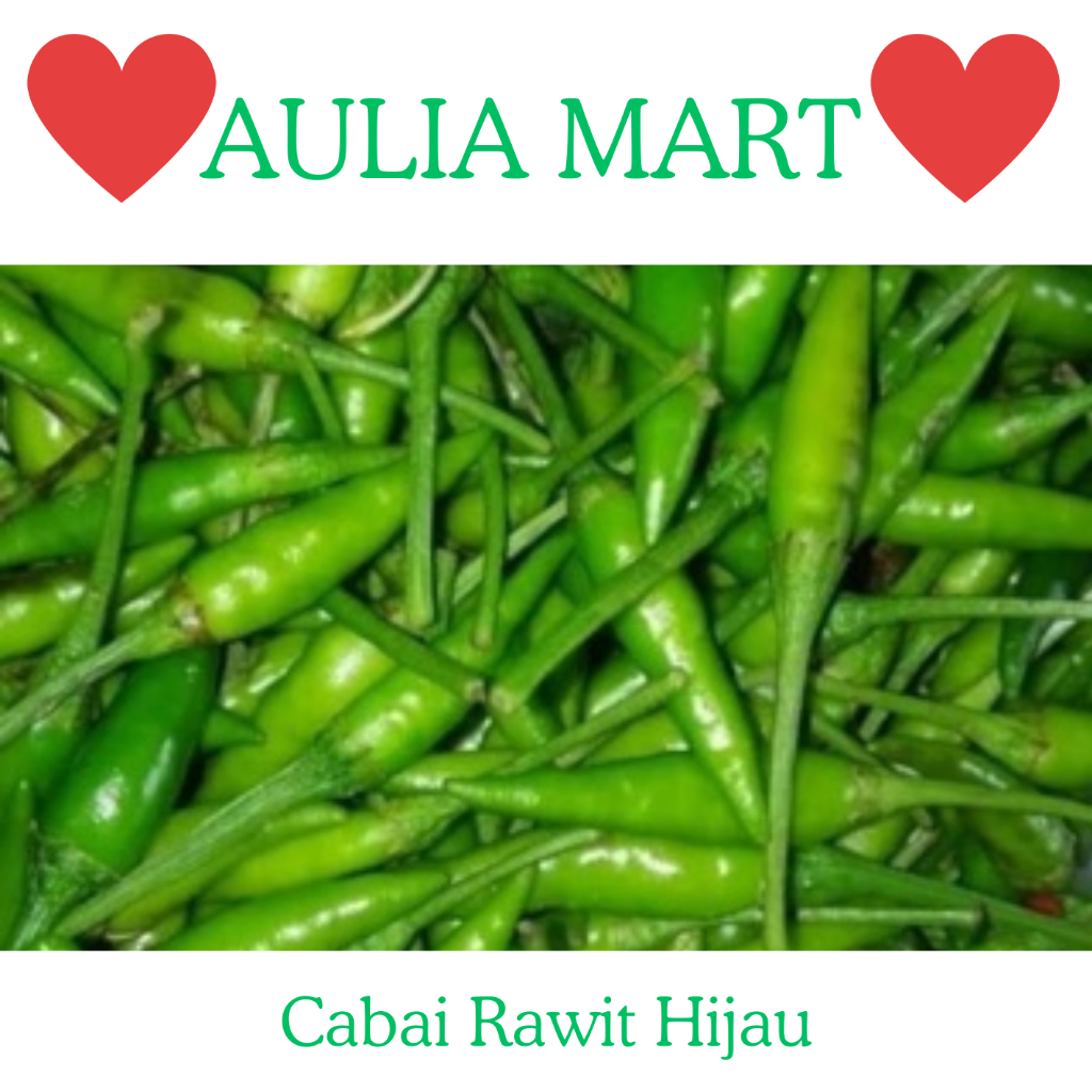 

Cabai / Cabe Rawit Hijau Per 100gr
