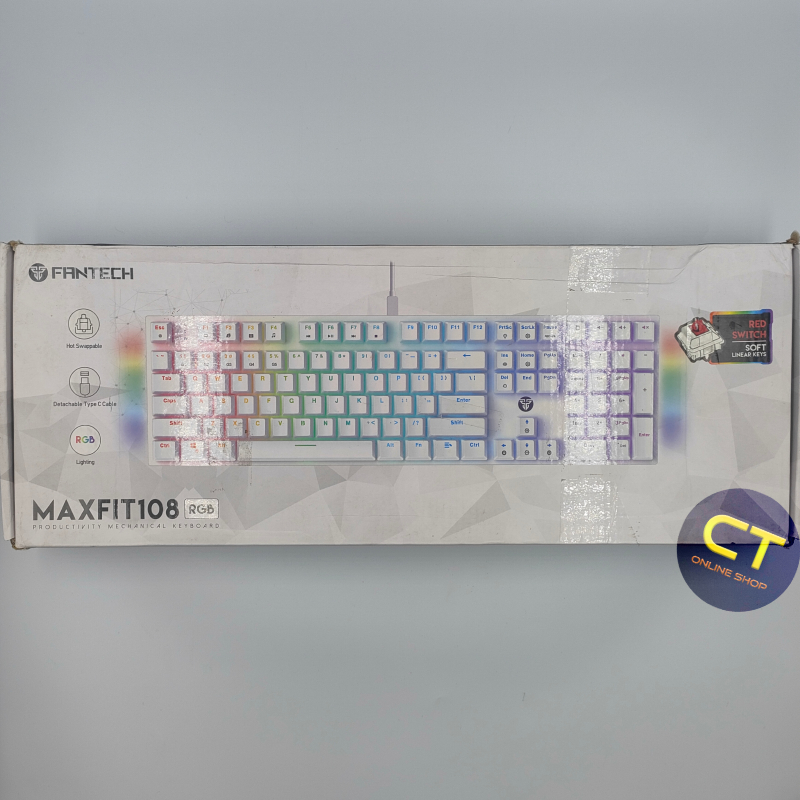 FANTECH MAXFIT 108 RGB Mechanical Keyboard Gaming