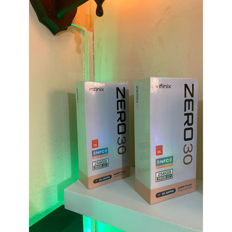 infinix zero 30 4g 8/256gb kondisi new