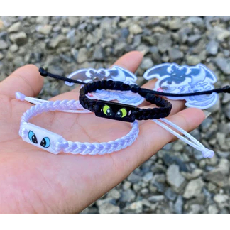 Gelang Couple Night Fury & Light Fury