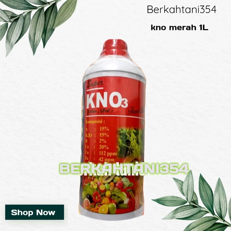 KNO Merah Cair 1000ml / pupuk kno 3 merah cair kno3 kno merah