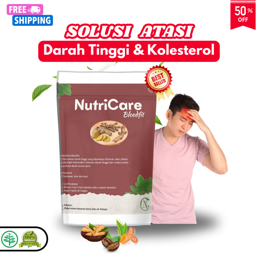 

obat darah tinggi yang ampuh herbal hipertensi penurun tekanan darah tinggi jamu kolesterol dan jantung bengkak nutricare bloodfit atasi stroke ringan tanpa efek samping isi 10 pcs