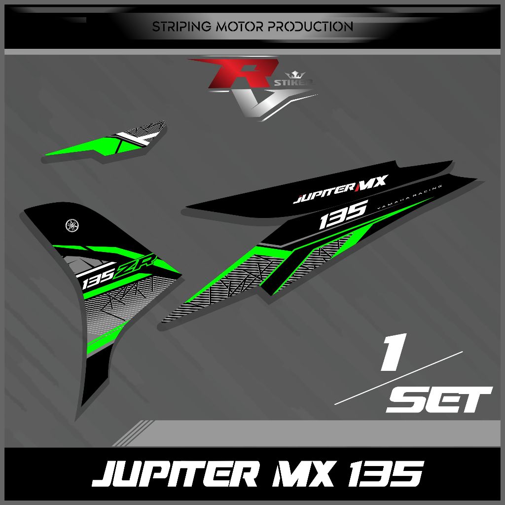 STRIPING VARIASI JUPITER MX NEW/STIKER MX 135/STRIPING JUPITER MX 135 GRAFIS TERBARU