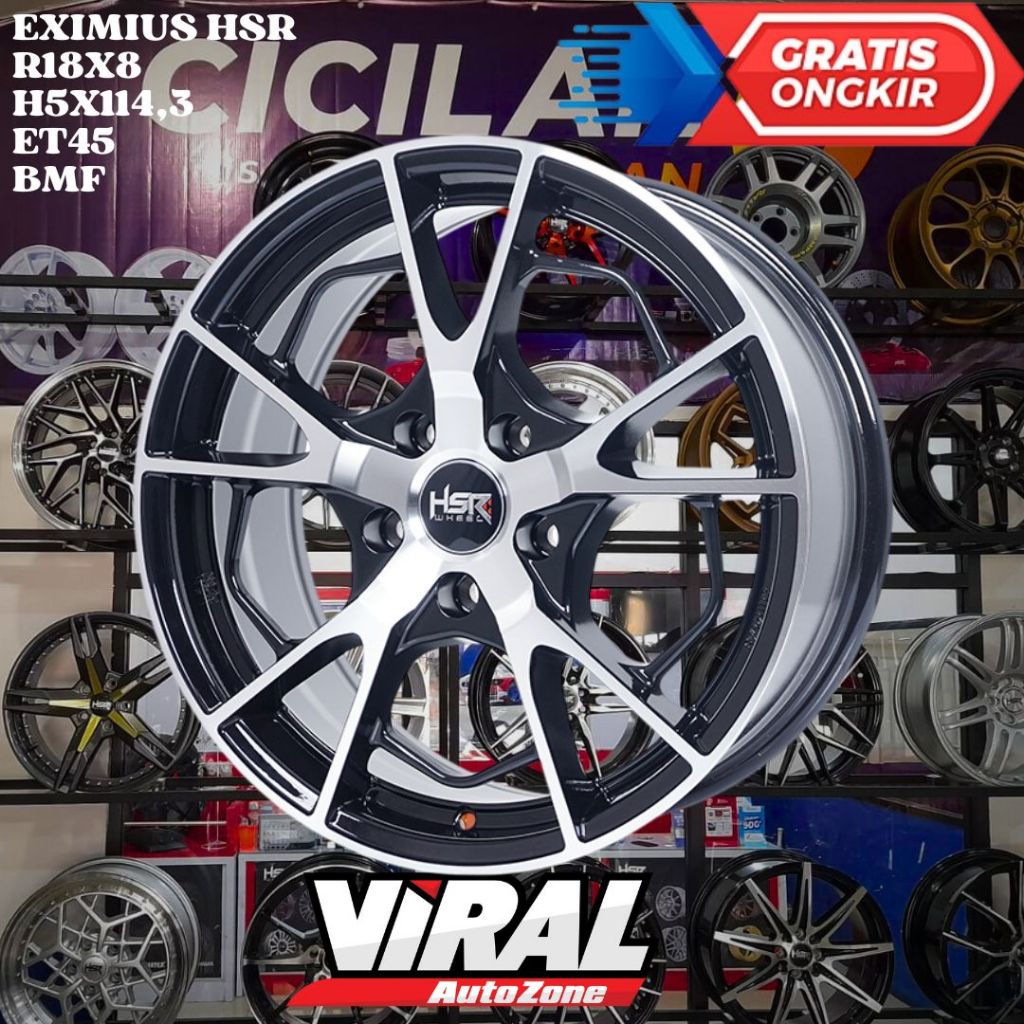 Velg Mobil ORLANDO , TERIOS , ACCORD , COUPE , HSR EXIMIUS RING 18 R18