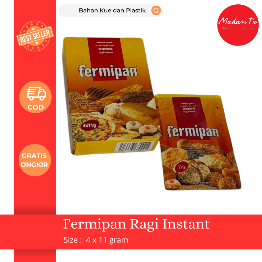 

Fermipan 4 pcs x 11gr (1 Pack)