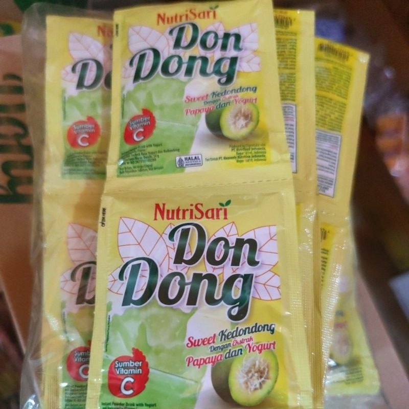 

Nutrisari Dondong Pepaya dan Yogurt