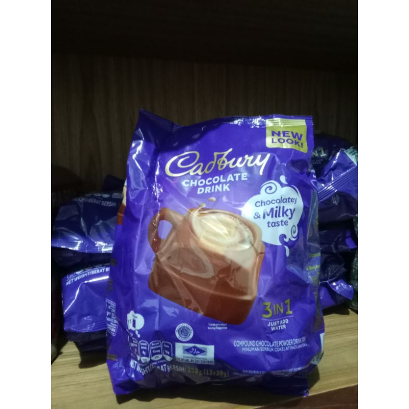 

Cadbury chocolate drink 3in1 390ml 20pcs