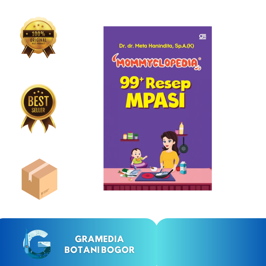 Gramedia Bogor - Buku Mommyclopedia: 99+ Resep Mpasi