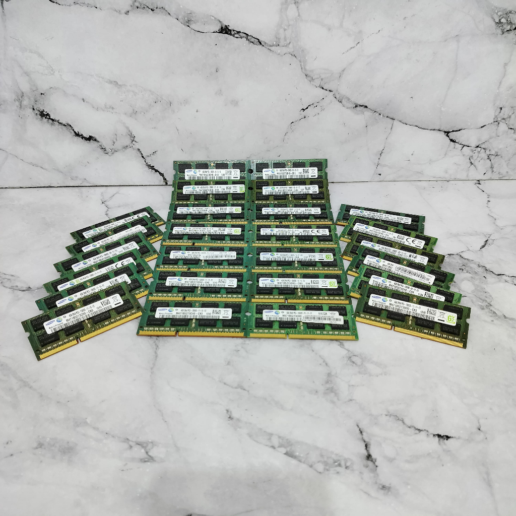 RAM LAPTOP Original SODIM DDR3 - 4GB (PC3 12800s / PC3 10600s) - Bergaransi