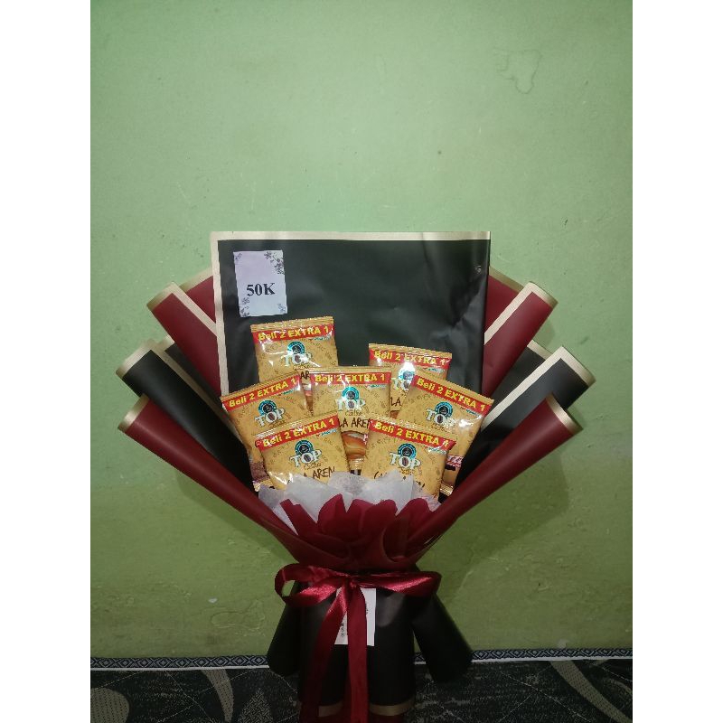 

BUKET KOPI-buket makassar buket murah buket wisuda buket seminar buket low budget buket ulang tahun hadiah
