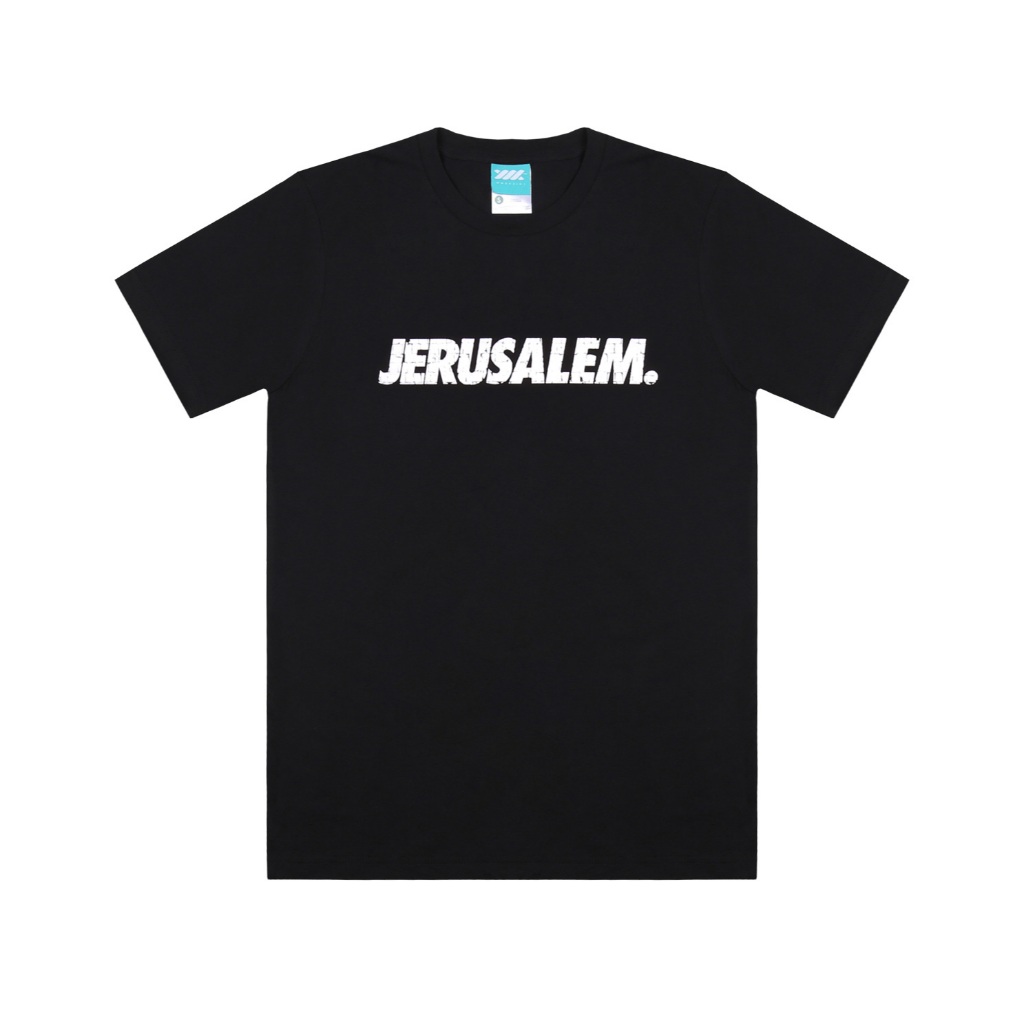 WADEZIG T-SHIRT - JERUSALEM BRICK BLACK