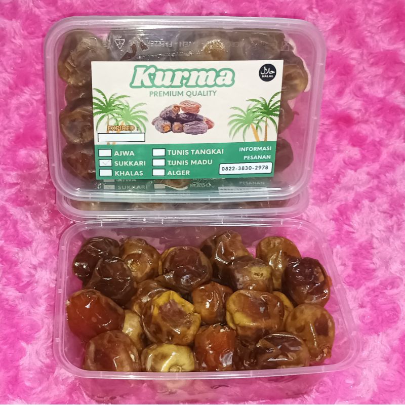 

Kurma sukkari premium 500gr kemasan Thinwol,Oleh" Haji & Umroh