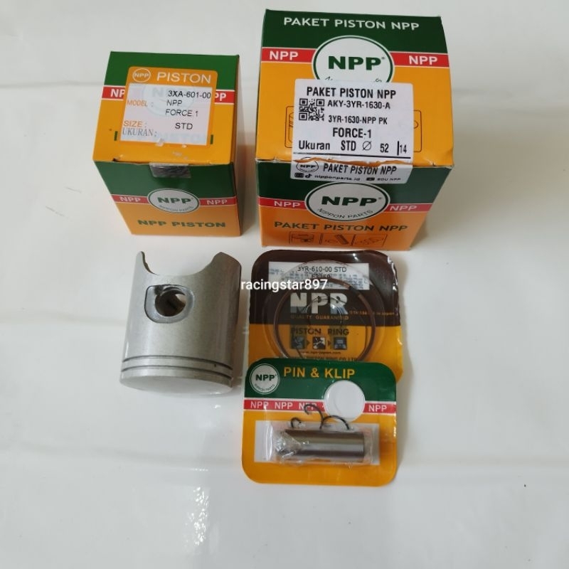 piston seher kit force 1 fizr NPP OS STD 25 50 75 100 125 150 175 200