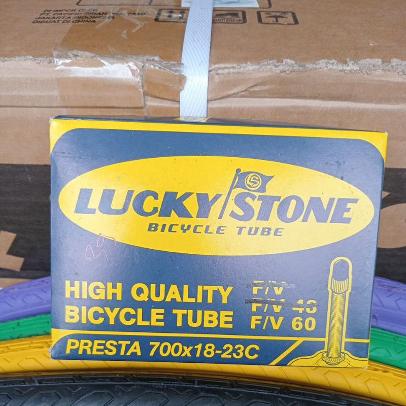 Ban Dalam Sepeda Fixie 700cc x 18/23c Presta Ban Sepeda Pixi LUCKY STONE