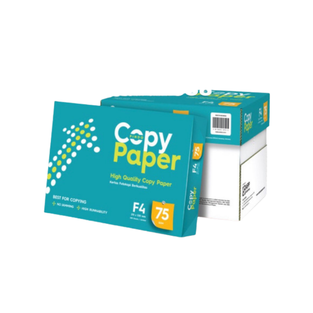 

Kertas HVS Fotocopy Copy Paper A4 & F4/ 75 Gsm/ 500 Lembar - Ream RB9