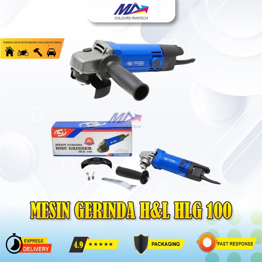 MESIN GERINDA H&L HLG 100
