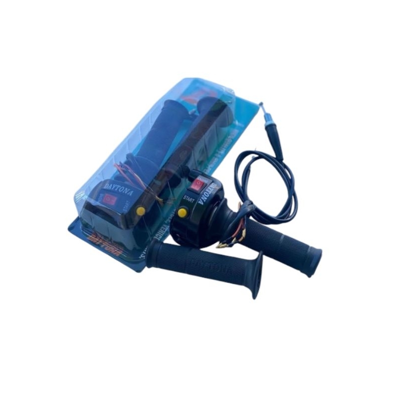 Gas Spontan Daytona 2 Tombol Plus Kabel Gas Hitam