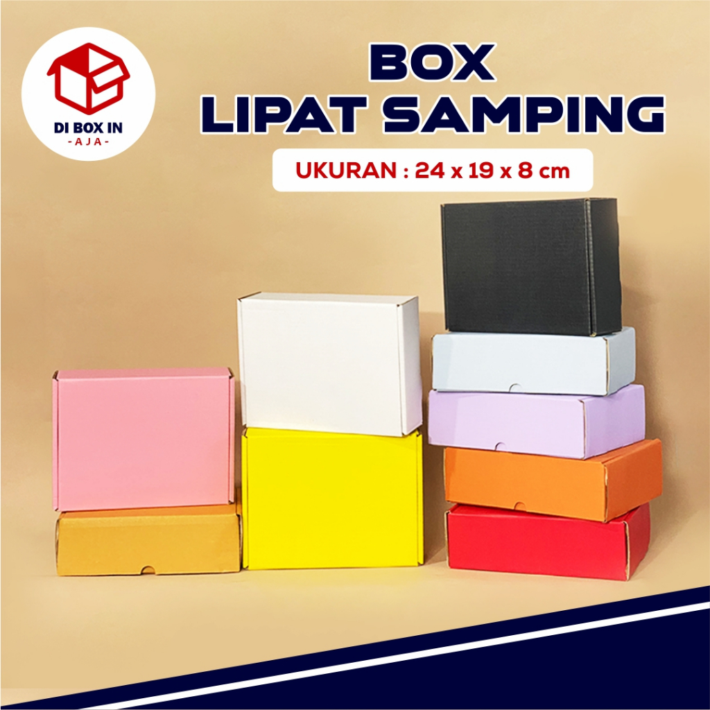 

Kardus/Box DC LS 24 x 19 x 8 cm - Hampersbox/Giftbox/Boxkado/Custombox/Customdesain/Customukuran