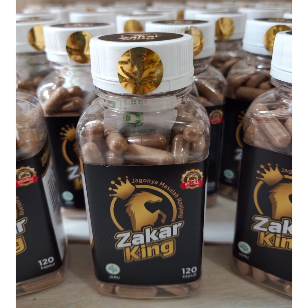 Zakar King Jamu Original 120 Kapsul