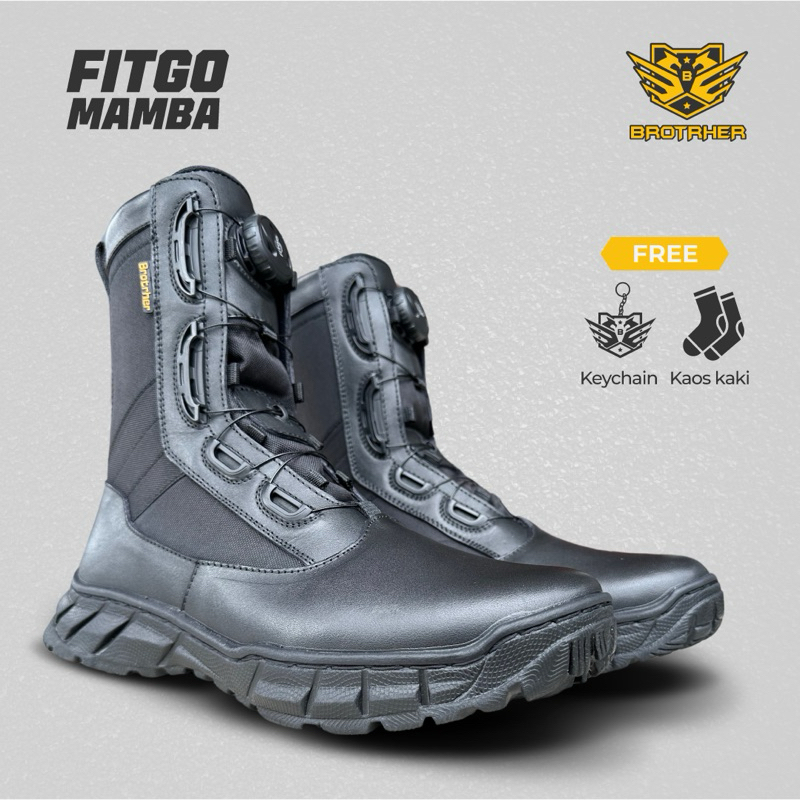 BROTRHER Fitgo Mamba Sepatu Pdl Tali Putar