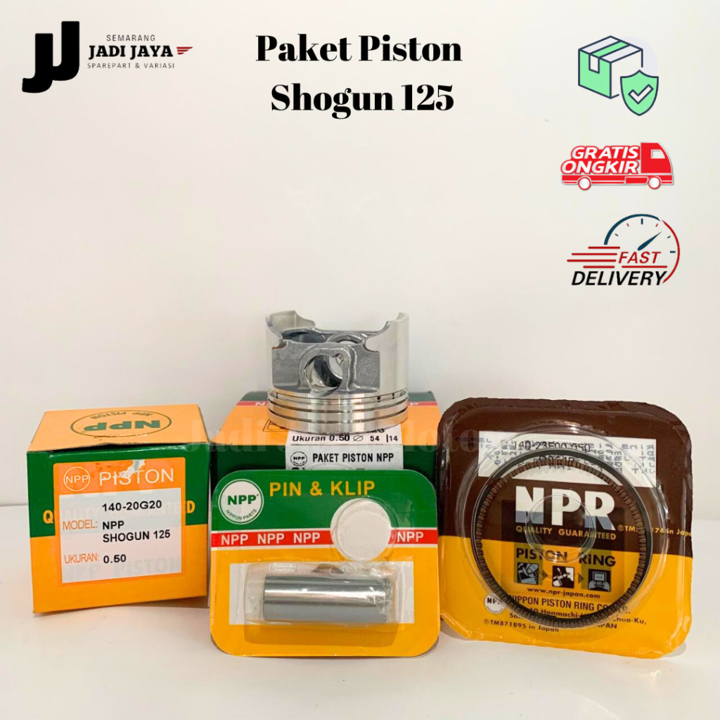 Piston Kit Shogun 125 NPP OS STD - 200 / Paket Piston Shogun 125 / Piston Kit Shogun 125 / Paket Seh