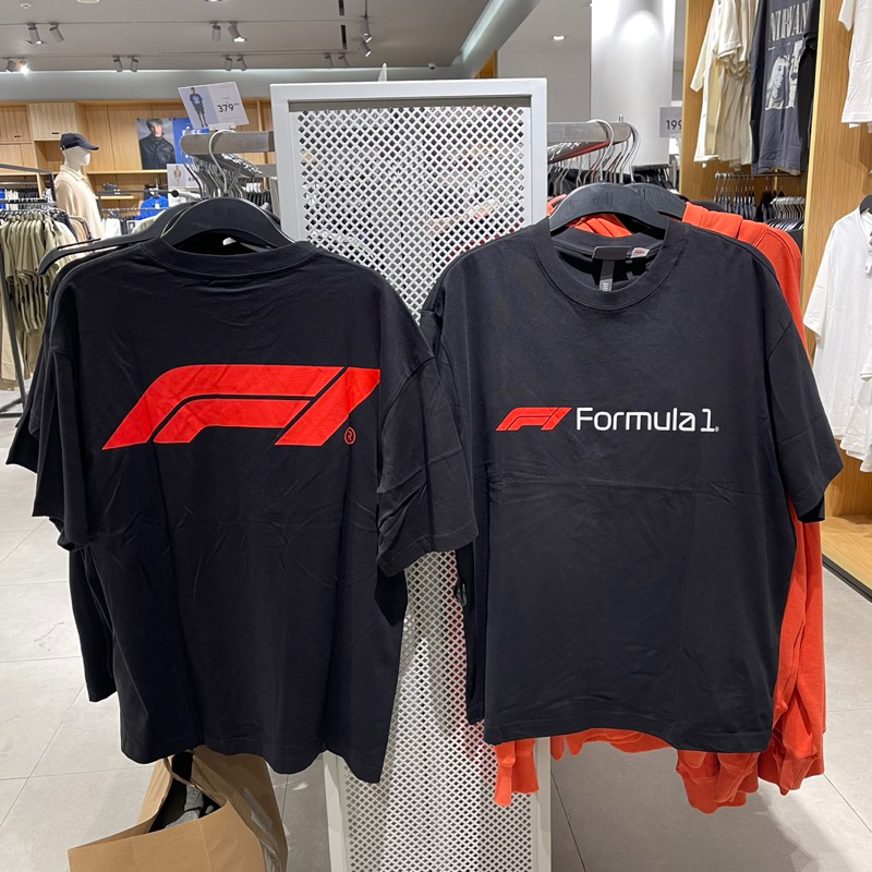 Tshirt H&M Man FORMULA 1 jastip jasa titip