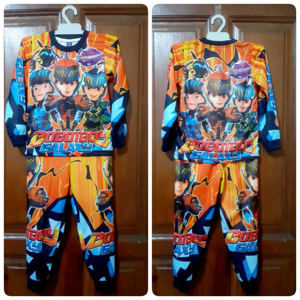 SETELAN BOBOIBOY LENGAN PANJANG | SETELAN BOBOIBOY ANAK | SETELAN BOBOIBOY SOLAR | BAJU BOBOIBOY HAL
