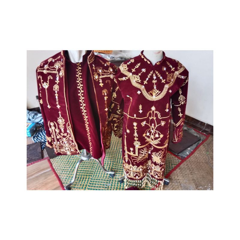 Baju pengantin adat Palembang