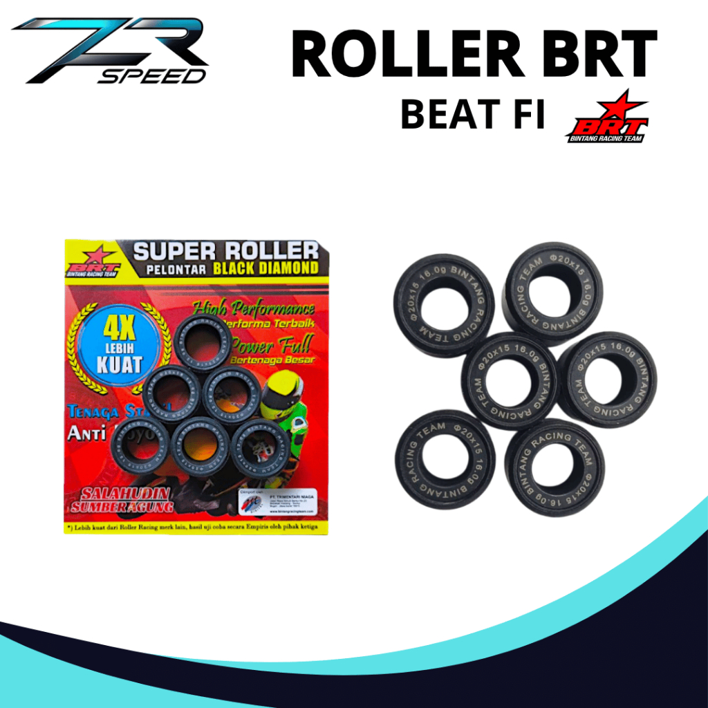 ROLLER BRT BEAT FI ESP ECERAN ROLER BRT SCOOPY FI 2014-2019 BEAT FI  VARIO 110 FI/ VARIO KARBU 110 C