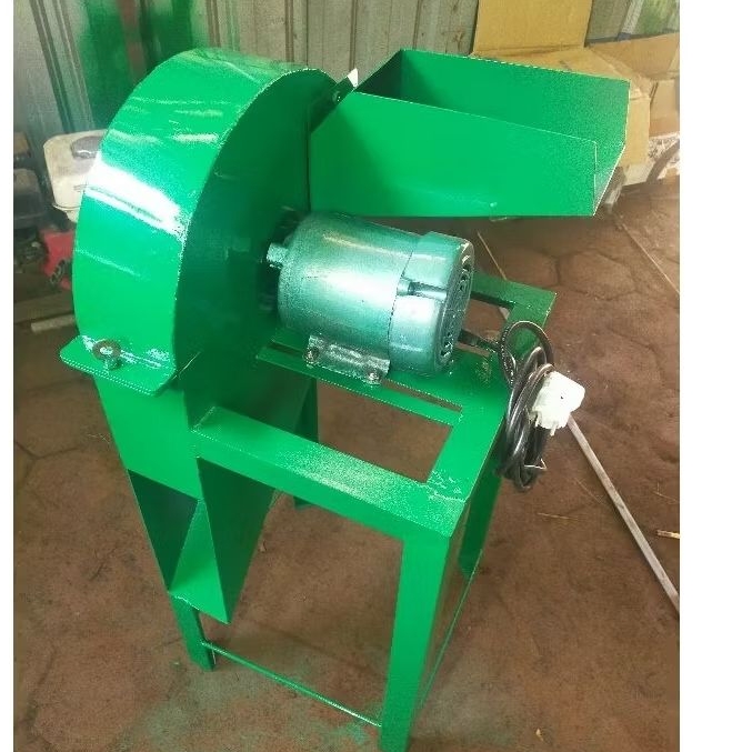 mesin pencacah rumput mini penggerak dinamo bekas pompa air Shimizu