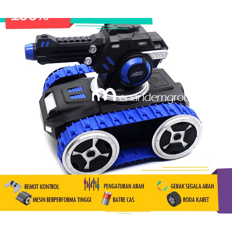 Mobil RC Tank Remot Kontrol / Tank Water Bomb / Rc Tank Remot Kontrol