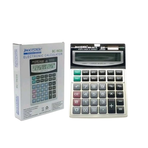 

Kalkulator Beetster BC-9616 16 Digit Large Display BC 9616