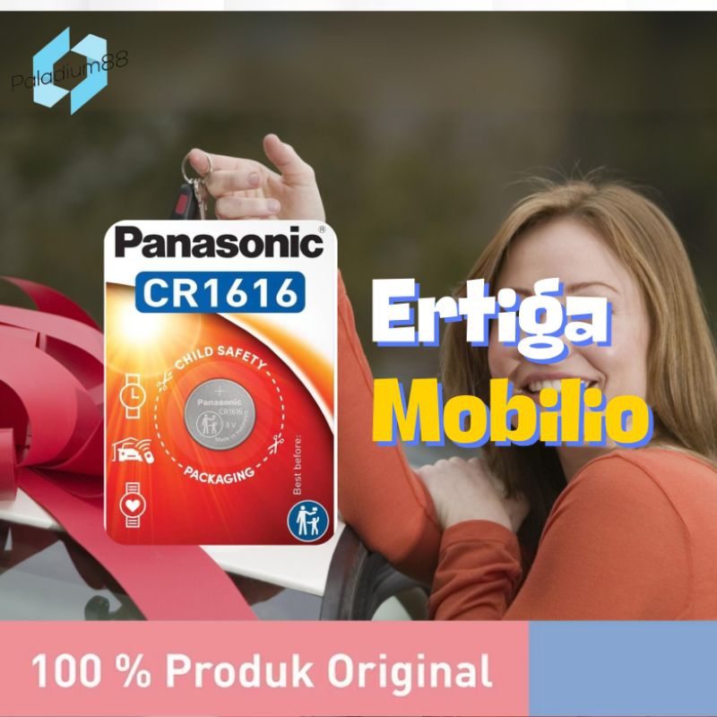 CR1616 Baterai Remote kunci Ertiga & Mobilio